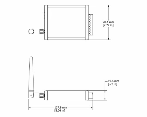 WSDA-BASE-101-LXRS 尺寸圖