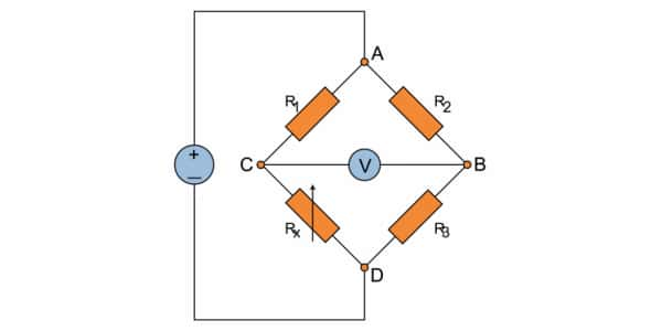 惠斯通電橋圖